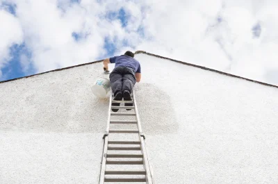 Peinture extérieure à Pied-de-Borne — façades et ravalement